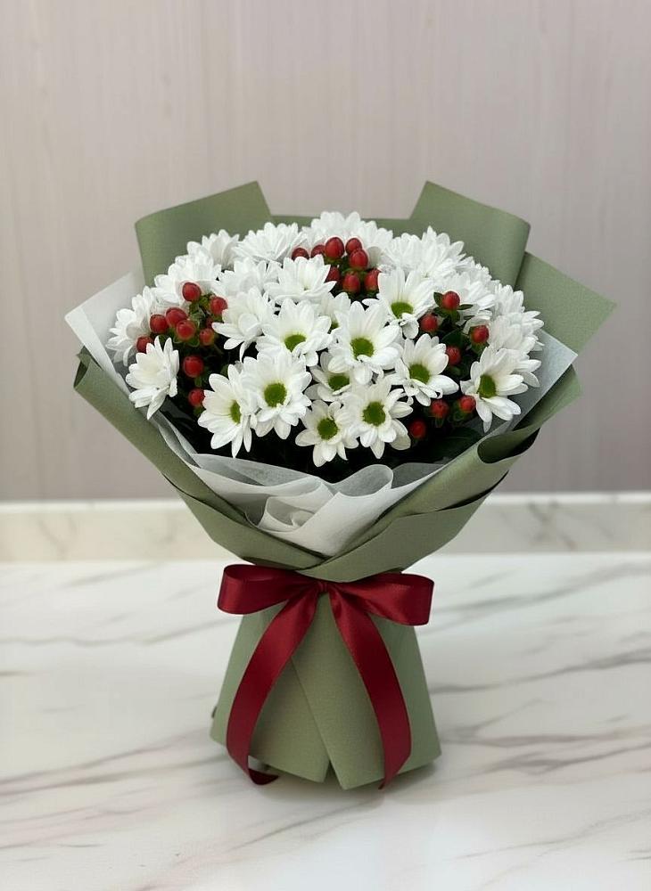 Букет цветов из: Хризантемы в Захарово Одинцовского района