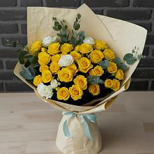 Букет цветов из:  Розы в Захарово Одинцовского района