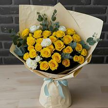 Букет цветов из:  Розы в Захарово Одинцовского района