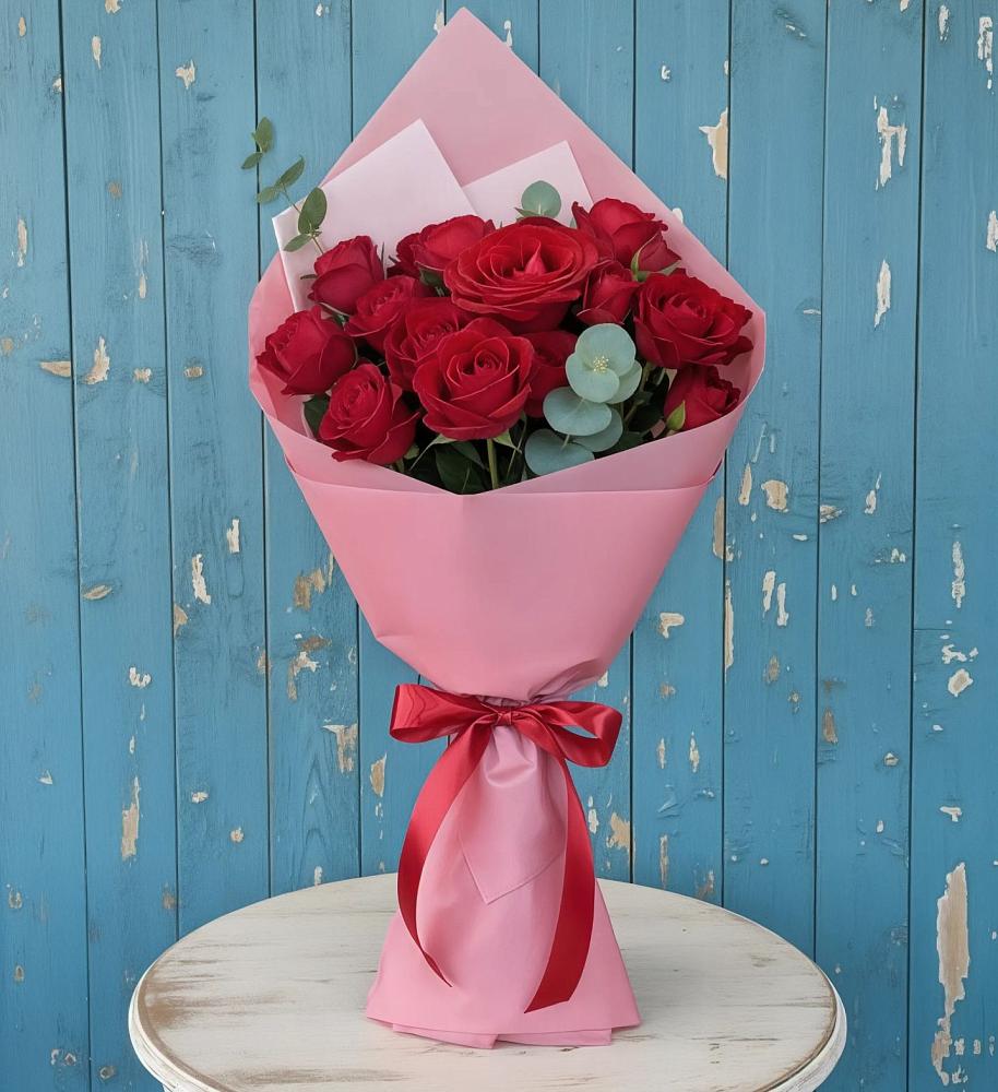 Букет цветов из: Розы в Захарово Одинцовского района