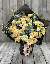 Букет цветов из:  Розы и Лизиантусы #REPLACE_PRED# Захарово Одинцовского района