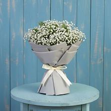 Букет цветов из:  Гипсофила в Захарово Одинцовского района