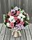 Букет цветов из: Альстромерии, Гвоздики, Розы и Хризантемы в Захарово Одинцовского района