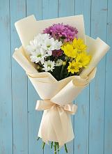 Букет цветов из:  Хризантемы в Захарово Одинцовского района