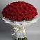 Букет 101 Красная роза Блэк Мэджик в Захарово Одинцовского района