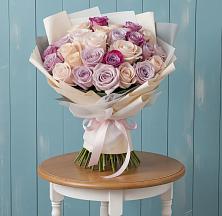 Букет цветов из:  Розы в Захарово Одинцовского района