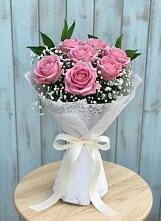 Букет цветов из:  Розы в Захарово Одинцовского района