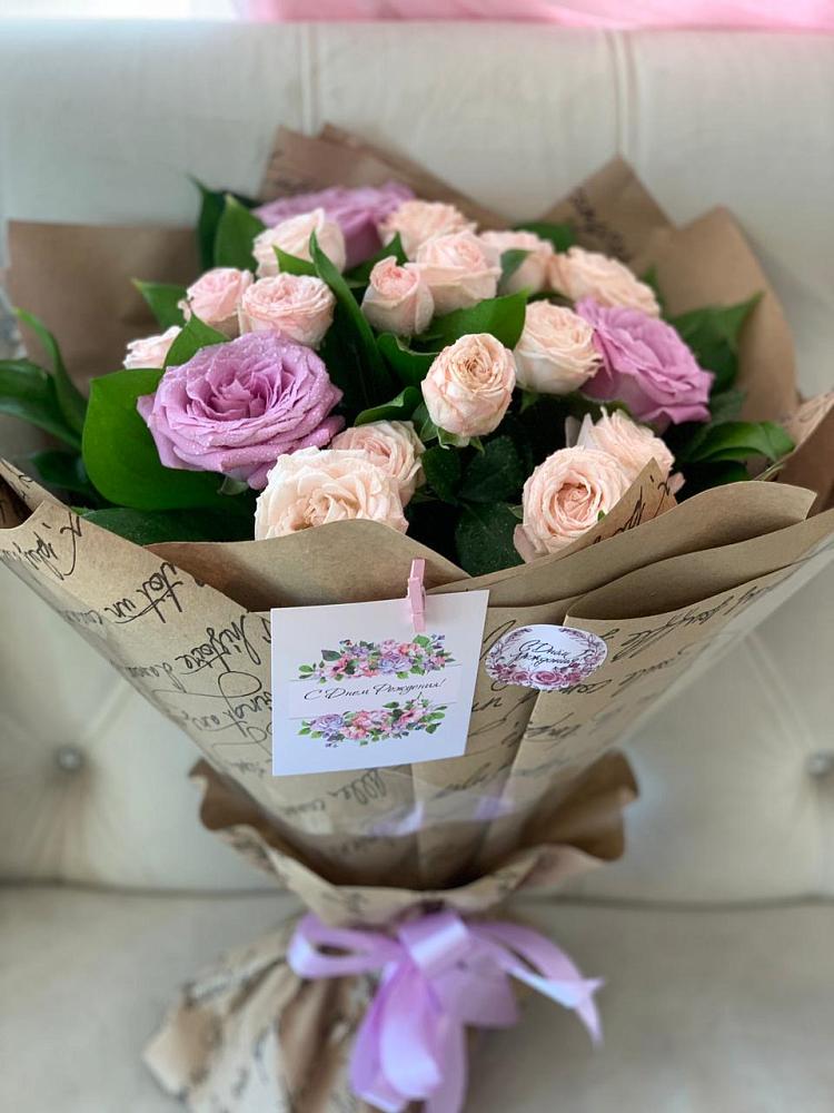 Букет цветов из: Розы в Захарово Одинцовского района