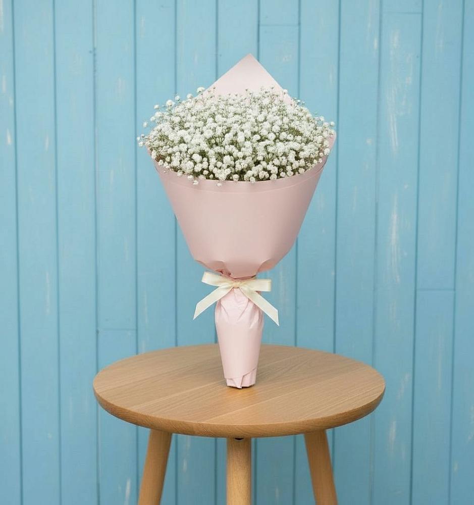 Букет цветов из: Гипсофила в Захарово Одинцовского района