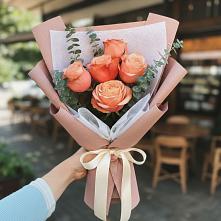 Букет цветов из:  Розы в Захарово Одинцовского района