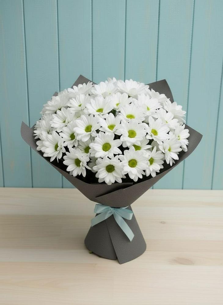 Букет цветов из: Хризантемы в Захарово Одинцовского района