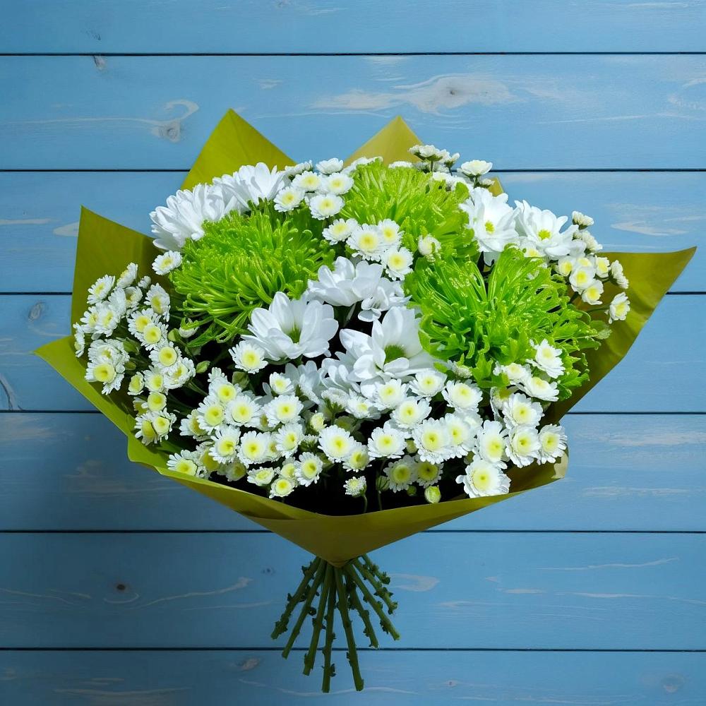 Букет цветов из: Хризантемы в Захарово Одинцовского района