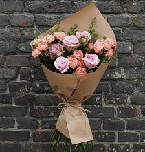 Букет цветов из:  Розы в Захарово Одинцовского района