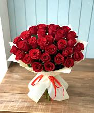 Букет 29 Красных роз в Захарово Одинцовского района