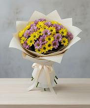 Букет цветов из:  Хризантемы в Захарово Одинцовского района