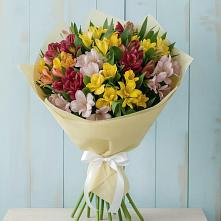 Букет цветов из:  Альстромерии в Захарово Одинцовского района