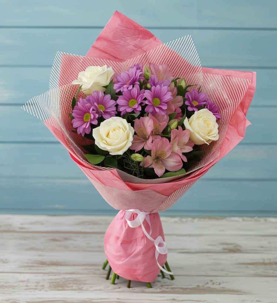 Букет цветов из: Герберы в Захарово Одинцовского района