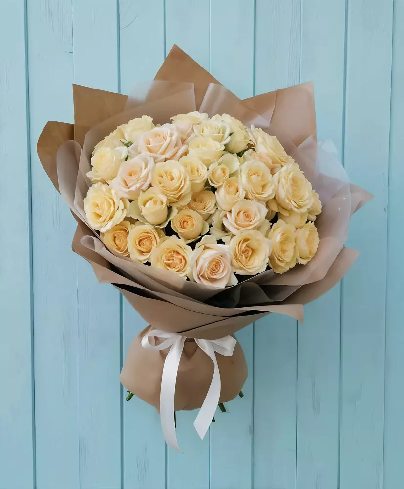 Букет Кремовое облако в Захарово Одинцовского района