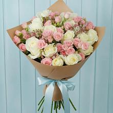 Букет цветов из:  Розы в Захарово Одинцовского района