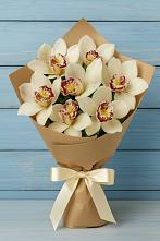 Букет цветов из:  Орхидеи и Розы в Захарово Одинцовского района