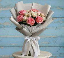 Букет цветов из:  Розы в Захарово Одинцовского района